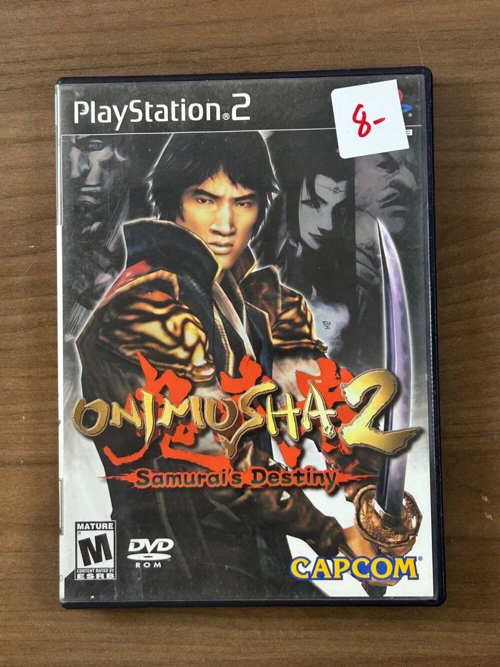 Onimusha 2 Samurai's Destiny PS2 PlayStation 2 2002 Complete CIB Manual Capcom